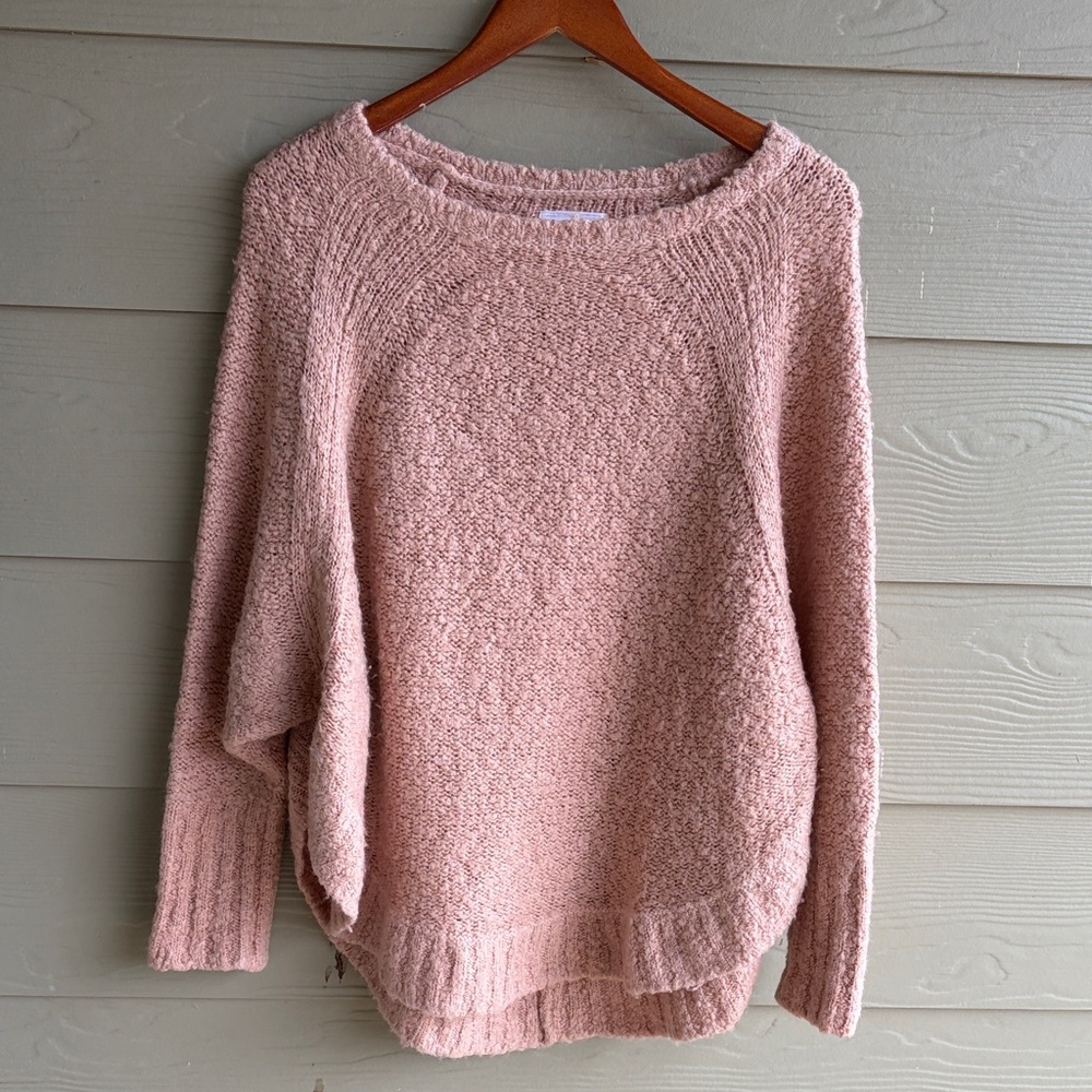 Lou & Grey Soft Pink Crew Neck Sweater
